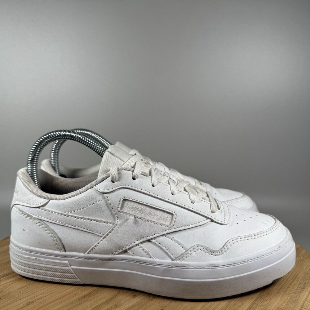 S Reebok Womens Club Memt H00680 White Casual Shoes Sneakers Size 7.5